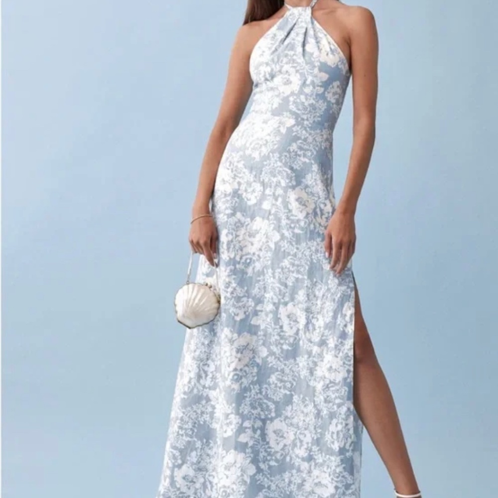 REFORMATION Elmer Linen Dress